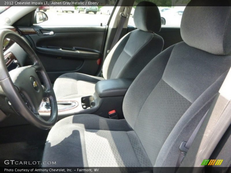 Ashen Gray Metallic / Ebony 2012 Chevrolet Impala LT