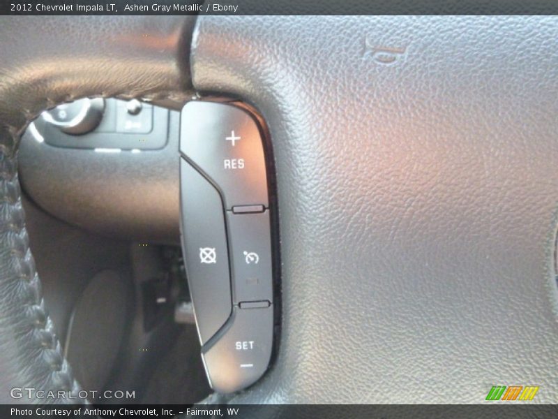 Ashen Gray Metallic / Ebony 2012 Chevrolet Impala LT