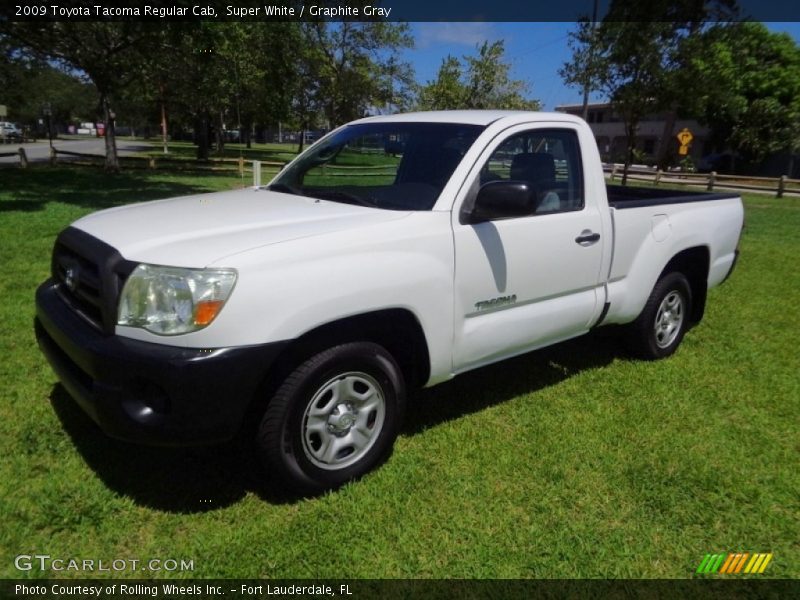 Front 3/4 View of 2009 Tacoma Regular Cab