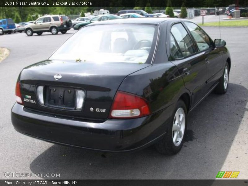 Blackout Black / Stone 2001 Nissan Sentra GXE