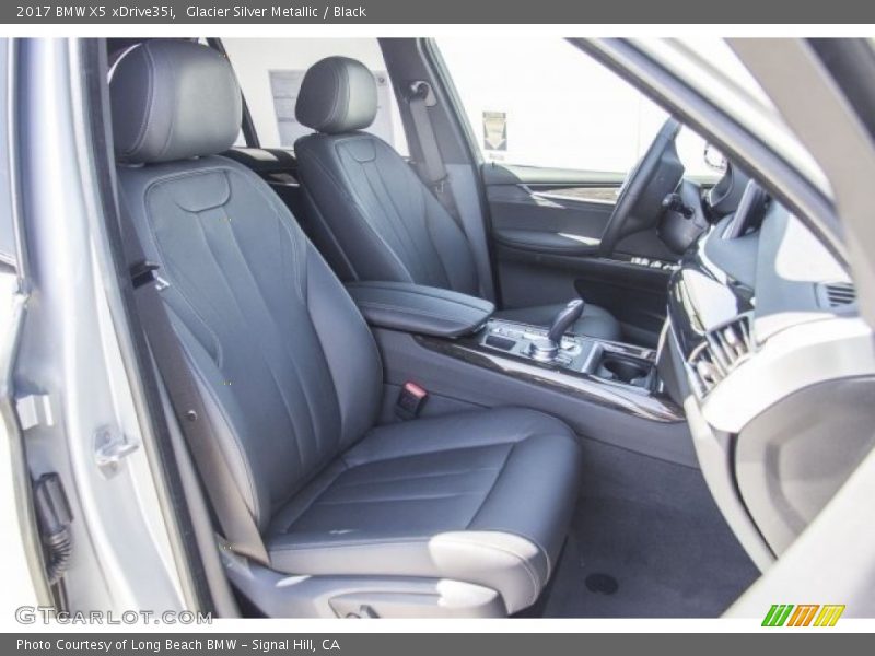 Glacier Silver Metallic / Black 2017 BMW X5 xDrive35i