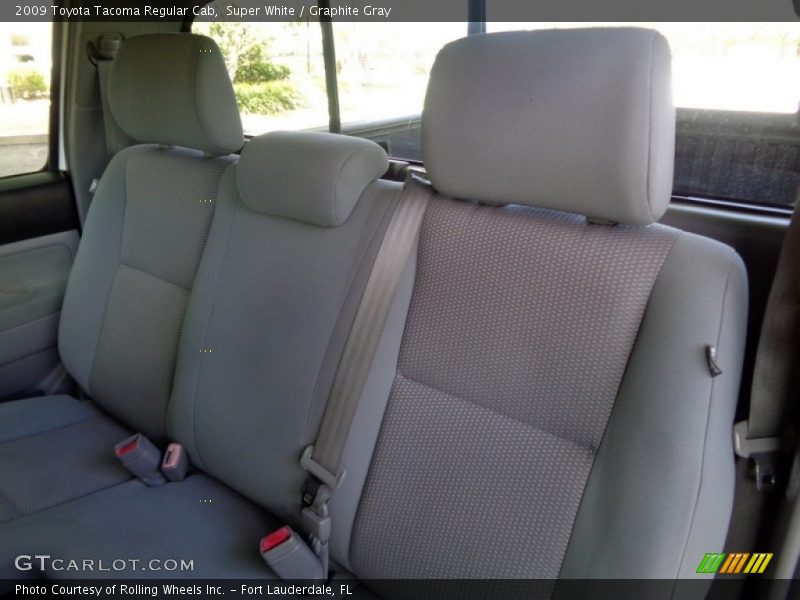 Super White / Graphite Gray 2009 Toyota Tacoma Regular Cab