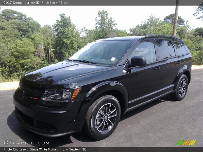 Pitch Black / Black 2017 Dodge Journey SE