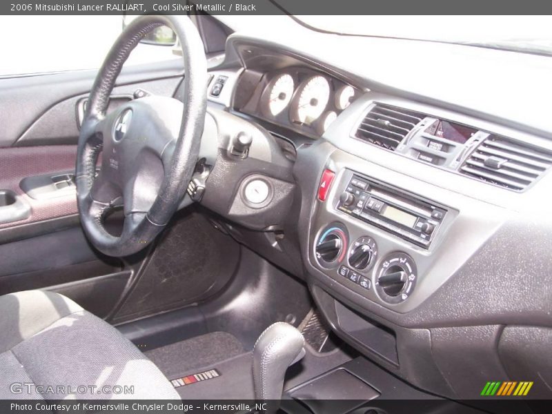 Cool Silver Metallic / Black 2006 Mitsubishi Lancer RALLIART