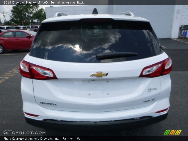 Summit White / Jet Black 2018 Chevrolet Equinox LT AWD