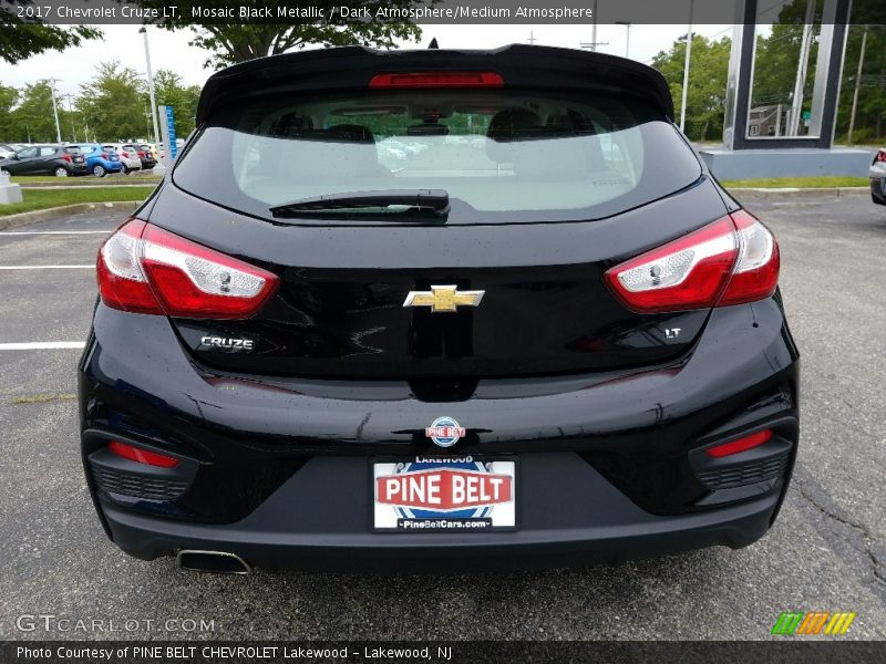 Mosaic Black Metallic / Dark Atmosphere/Medium Atmosphere 2017 Chevrolet Cruze LT