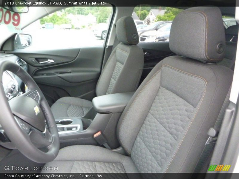 Summit White / Jet Black 2018 Chevrolet Equinox LT AWD