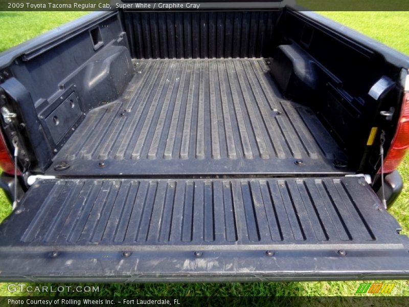 Super White / Graphite Gray 2009 Toyota Tacoma Regular Cab