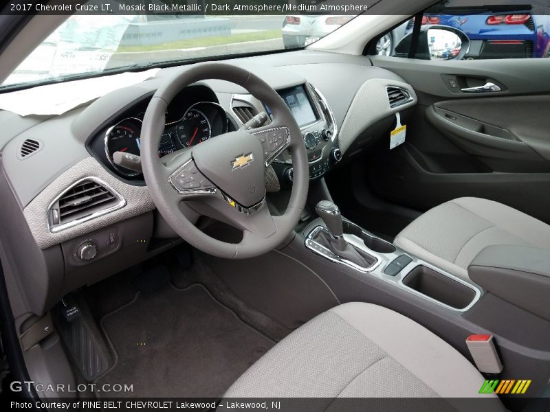 Mosaic Black Metallic / Dark Atmosphere/Medium Atmosphere 2017 Chevrolet Cruze LT