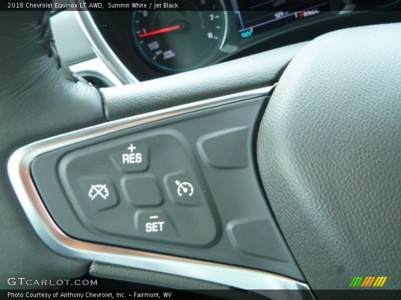 Summit White / Jet Black 2018 Chevrolet Equinox LT AWD