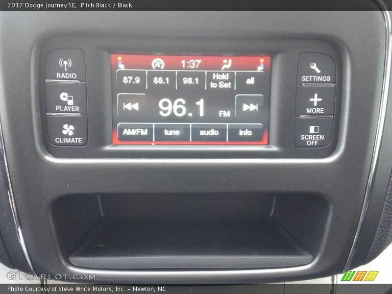 Pitch Black / Black 2017 Dodge Journey SE