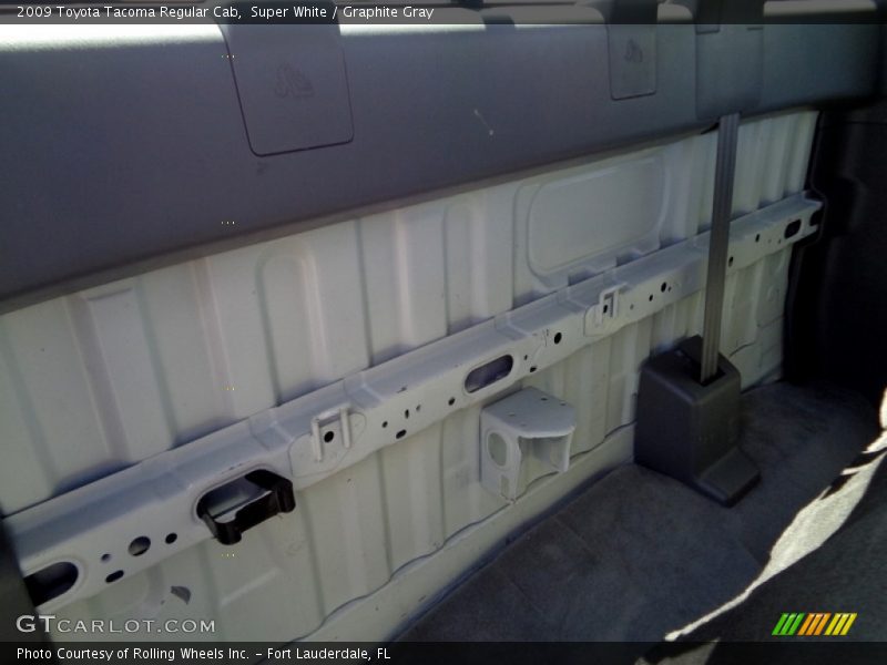 Super White / Graphite Gray 2009 Toyota Tacoma Regular Cab