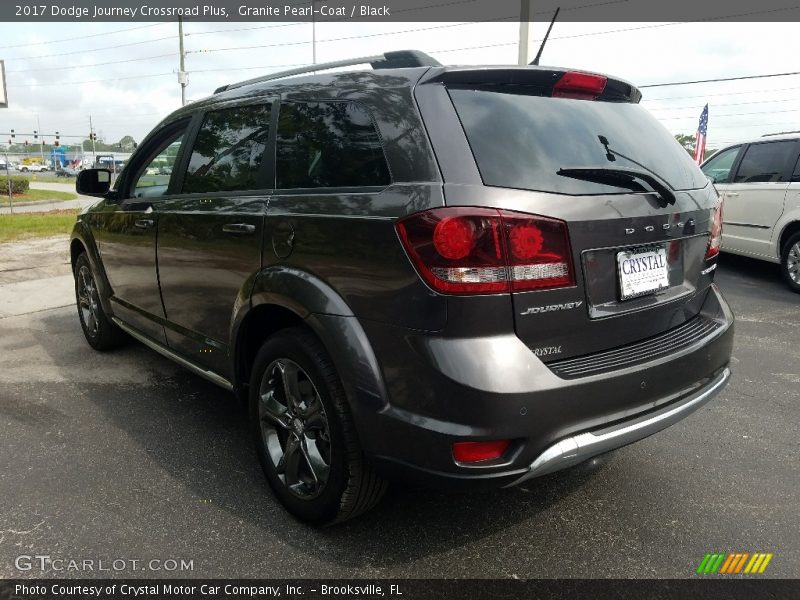 Granite Pearl-Coat / Black 2017 Dodge Journey Crossroad Plus