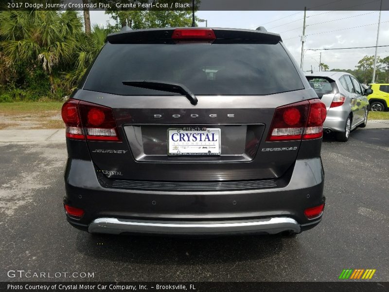 Granite Pearl-Coat / Black 2017 Dodge Journey Crossroad Plus