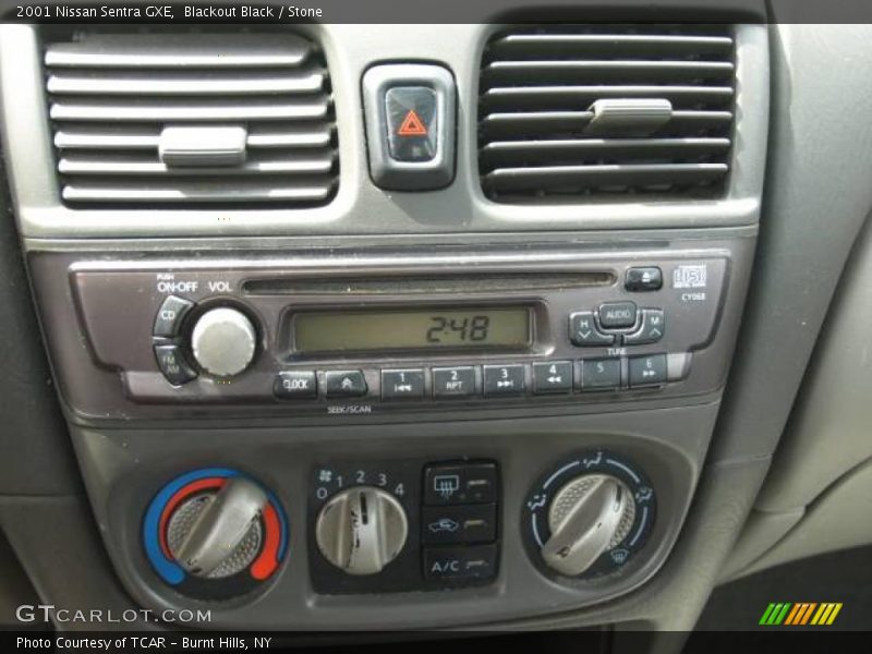 Blackout Black / Stone 2001 Nissan Sentra GXE