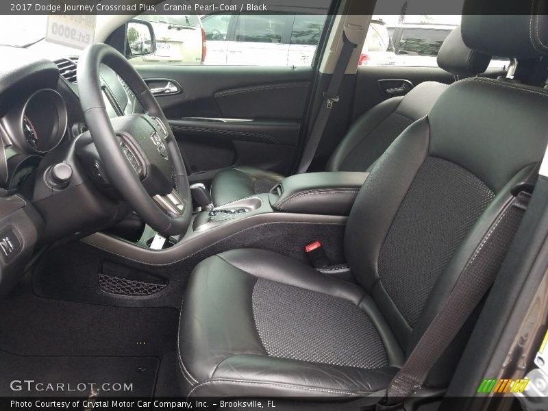 Granite Pearl-Coat / Black 2017 Dodge Journey Crossroad Plus
