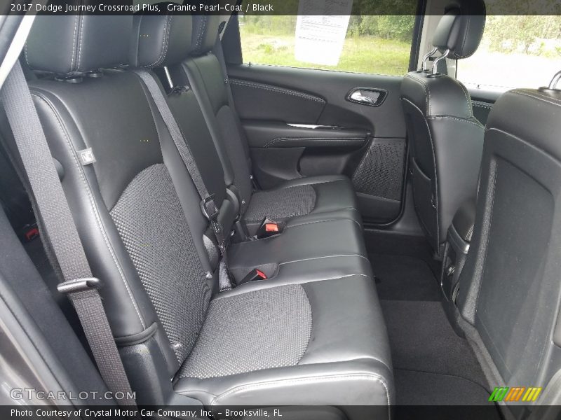 Granite Pearl-Coat / Black 2017 Dodge Journey Crossroad Plus