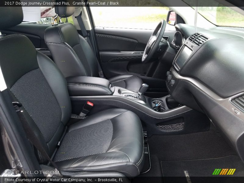 Granite Pearl-Coat / Black 2017 Dodge Journey Crossroad Plus