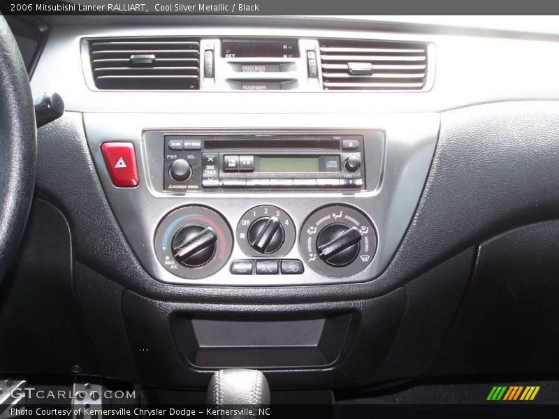 Cool Silver Metallic / Black 2006 Mitsubishi Lancer RALLIART