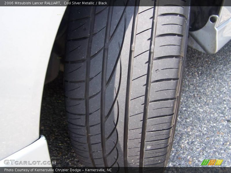Cool Silver Metallic / Black 2006 Mitsubishi Lancer RALLIART