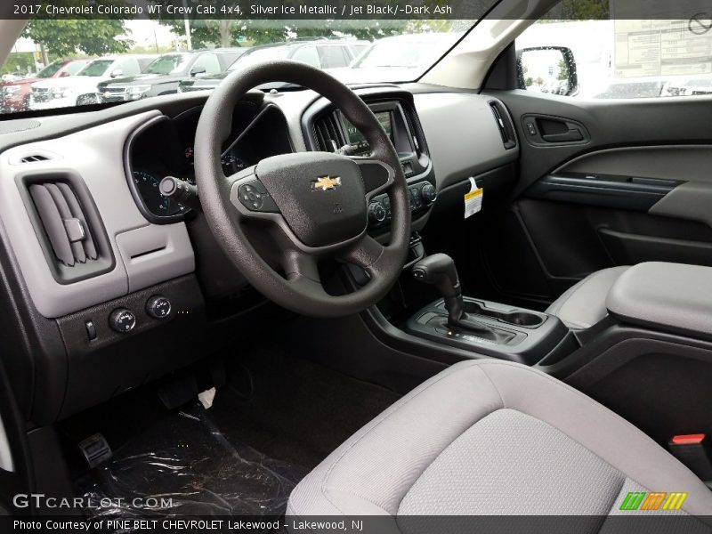 Silver Ice Metallic / Jet Black/­Dark Ash 2017 Chevrolet Colorado WT Crew Cab 4x4