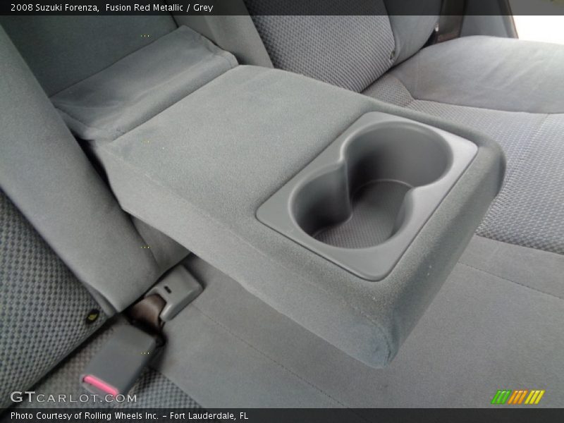Fusion Red Metallic / Grey 2008 Suzuki Forenza