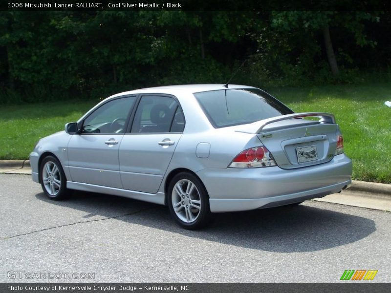Cool Silver Metallic / Black 2006 Mitsubishi Lancer RALLIART