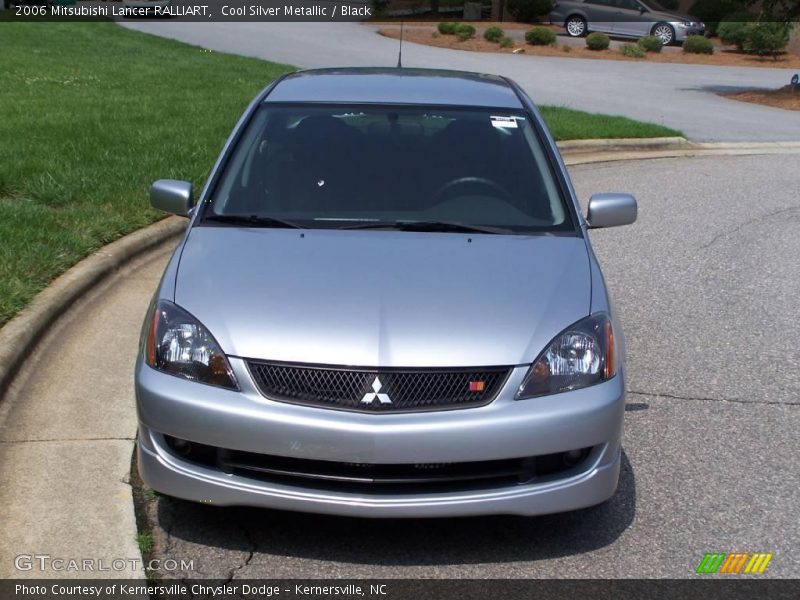 Cool Silver Metallic / Black 2006 Mitsubishi Lancer RALLIART