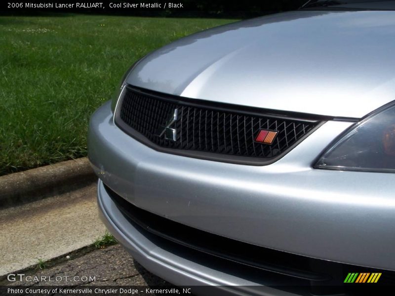 Cool Silver Metallic / Black 2006 Mitsubishi Lancer RALLIART