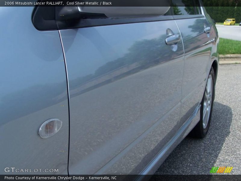 Cool Silver Metallic / Black 2006 Mitsubishi Lancer RALLIART