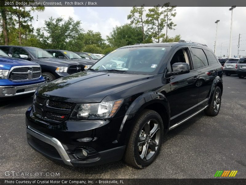 Pitch Black / Black 2015 Dodge Journey Crossroad