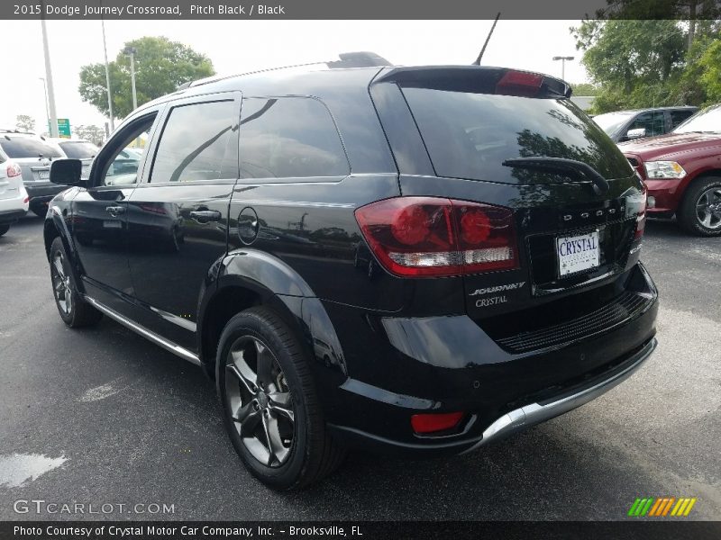 Pitch Black / Black 2015 Dodge Journey Crossroad