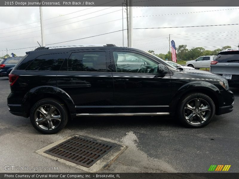 Pitch Black / Black 2015 Dodge Journey Crossroad