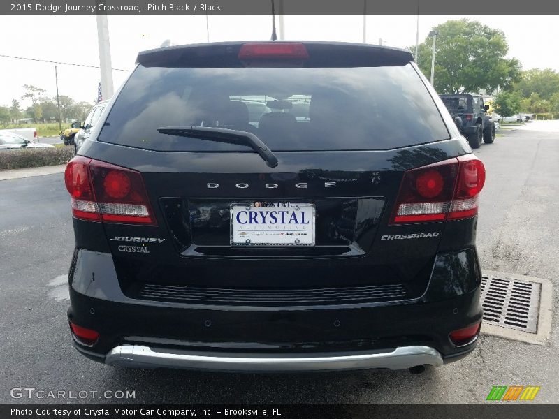 Pitch Black / Black 2015 Dodge Journey Crossroad