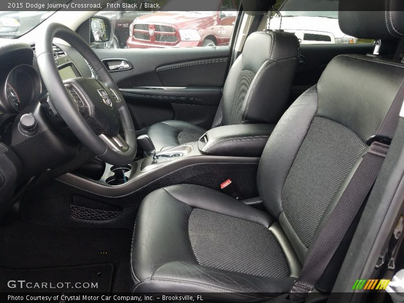 Pitch Black / Black 2015 Dodge Journey Crossroad