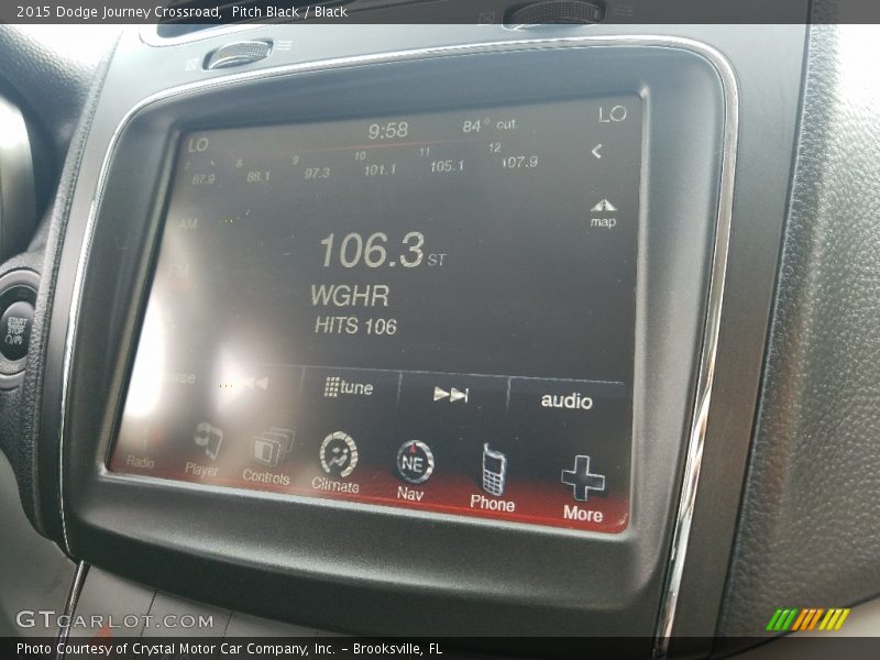 Pitch Black / Black 2015 Dodge Journey Crossroad