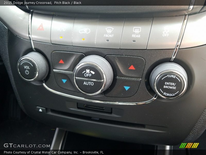 Pitch Black / Black 2015 Dodge Journey Crossroad