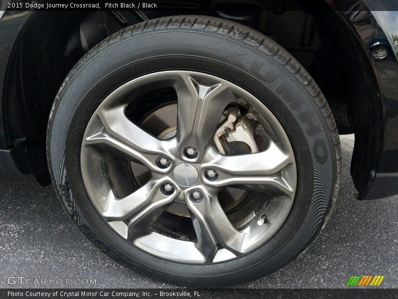 Pitch Black / Black 2015 Dodge Journey Crossroad