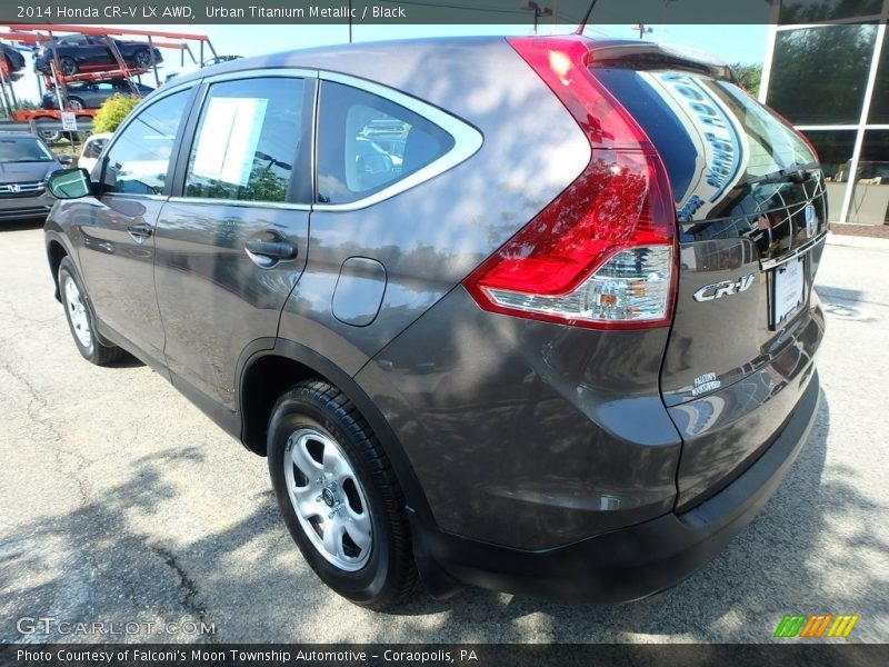 Urban Titanium Metallic / Black 2014 Honda CR-V LX AWD