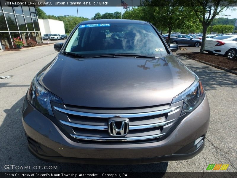 Urban Titanium Metallic / Black 2014 Honda CR-V LX AWD
