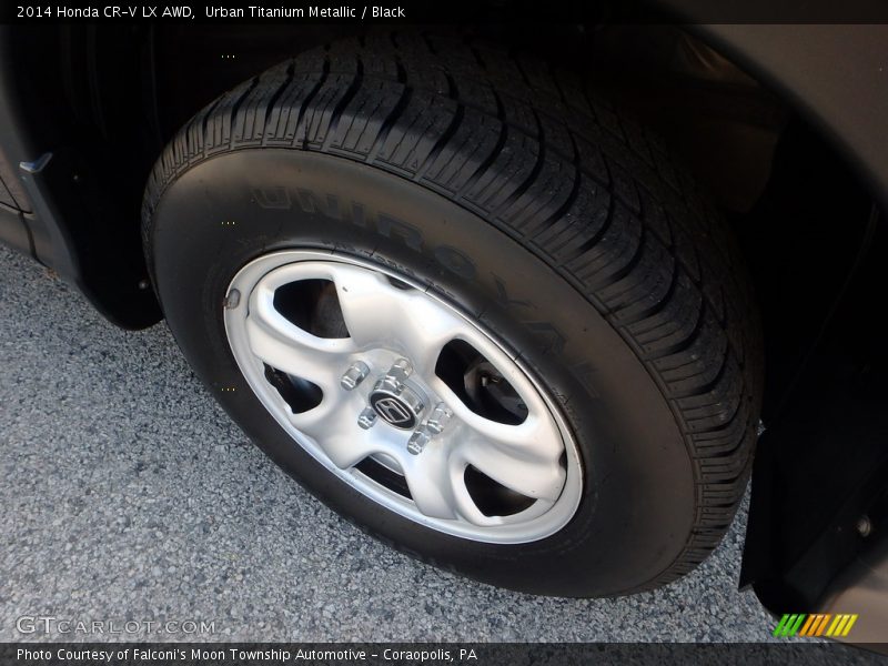 Urban Titanium Metallic / Black 2014 Honda CR-V LX AWD
