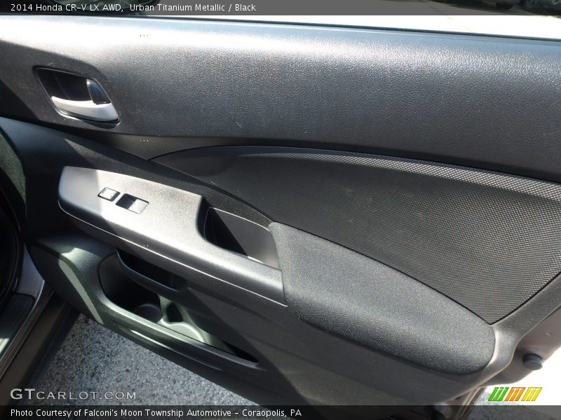 Urban Titanium Metallic / Black 2014 Honda CR-V LX AWD