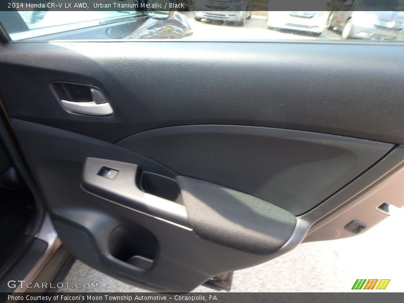 Urban Titanium Metallic / Black 2014 Honda CR-V LX AWD