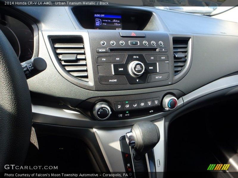 Urban Titanium Metallic / Black 2014 Honda CR-V LX AWD