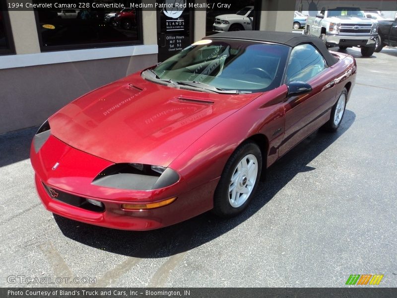 Medium Patriot Red Metallic / Gray 1994 Chevrolet Camaro Z28 Convertible