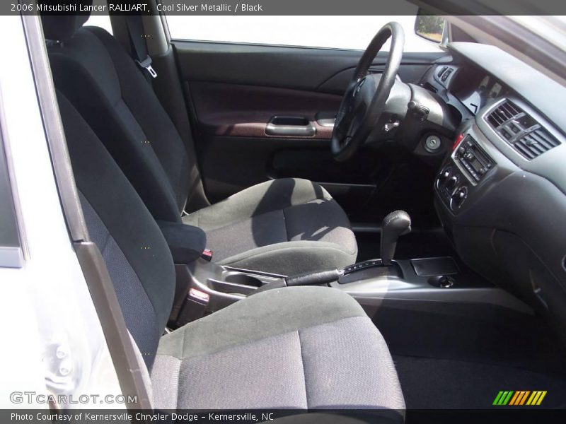 Cool Silver Metallic / Black 2006 Mitsubishi Lancer RALLIART