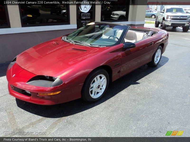 Medium Patriot Red Metallic / Gray 1994 Chevrolet Camaro Z28 Convertible
