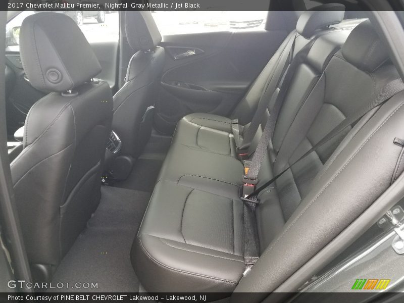 Nightfall Gray Metallic / Jet Black 2017 Chevrolet Malibu Premier