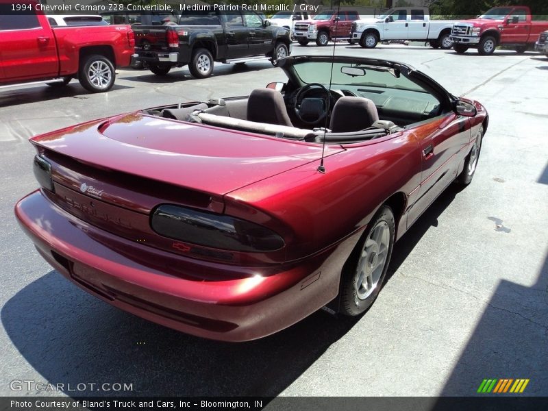 Medium Patriot Red Metallic / Gray 1994 Chevrolet Camaro Z28 Convertible