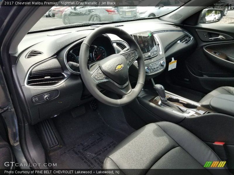 Nightfall Gray Metallic / Jet Black 2017 Chevrolet Malibu Premier